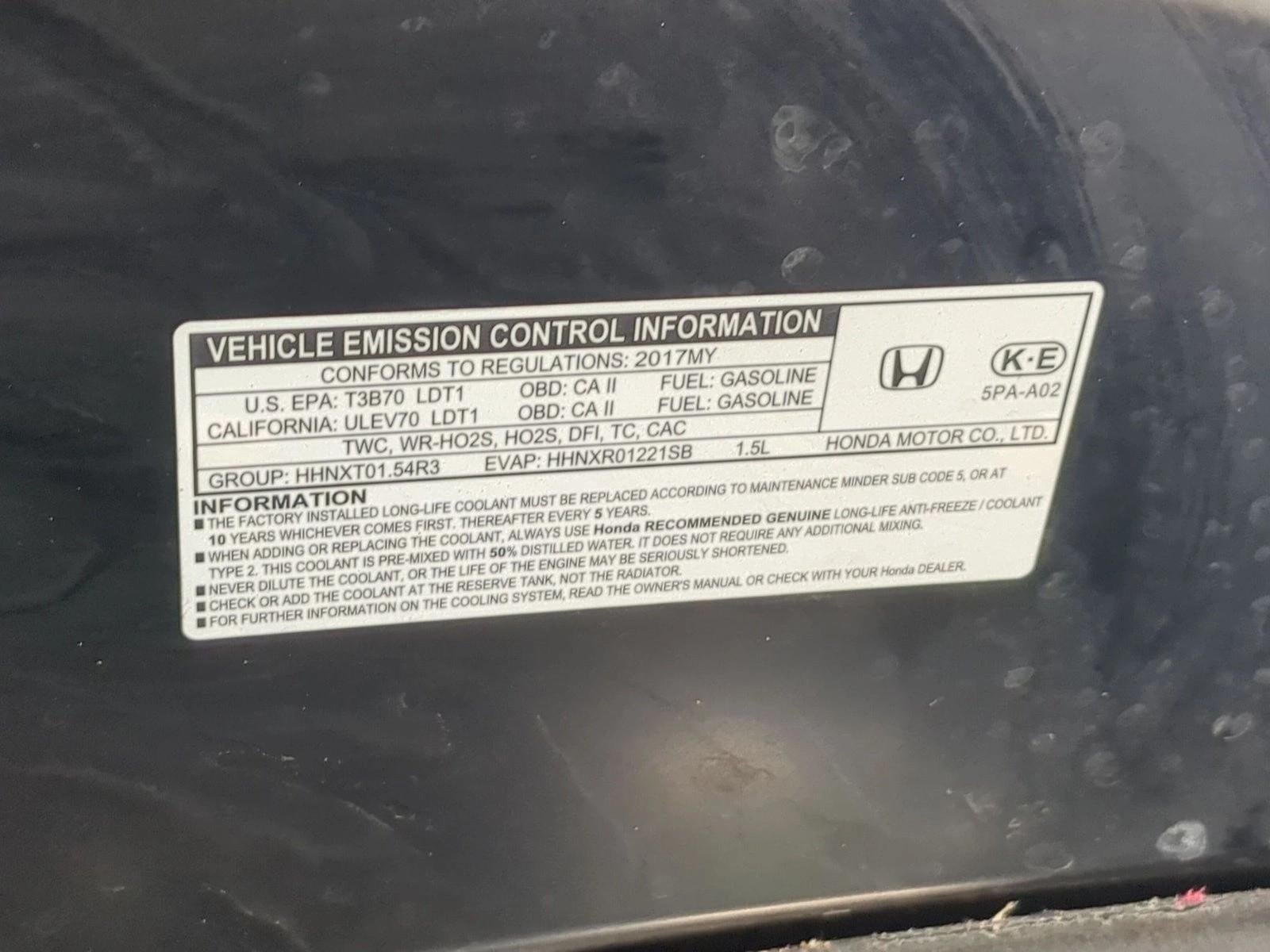 2017 Honda CR-V EX 2WD