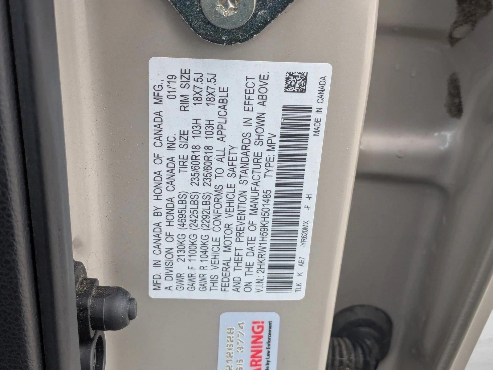 2019 Honda CR-V EX 2WD