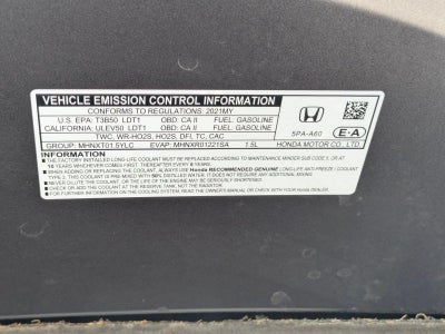 2021 Honda CR-V EX-L 2WD
