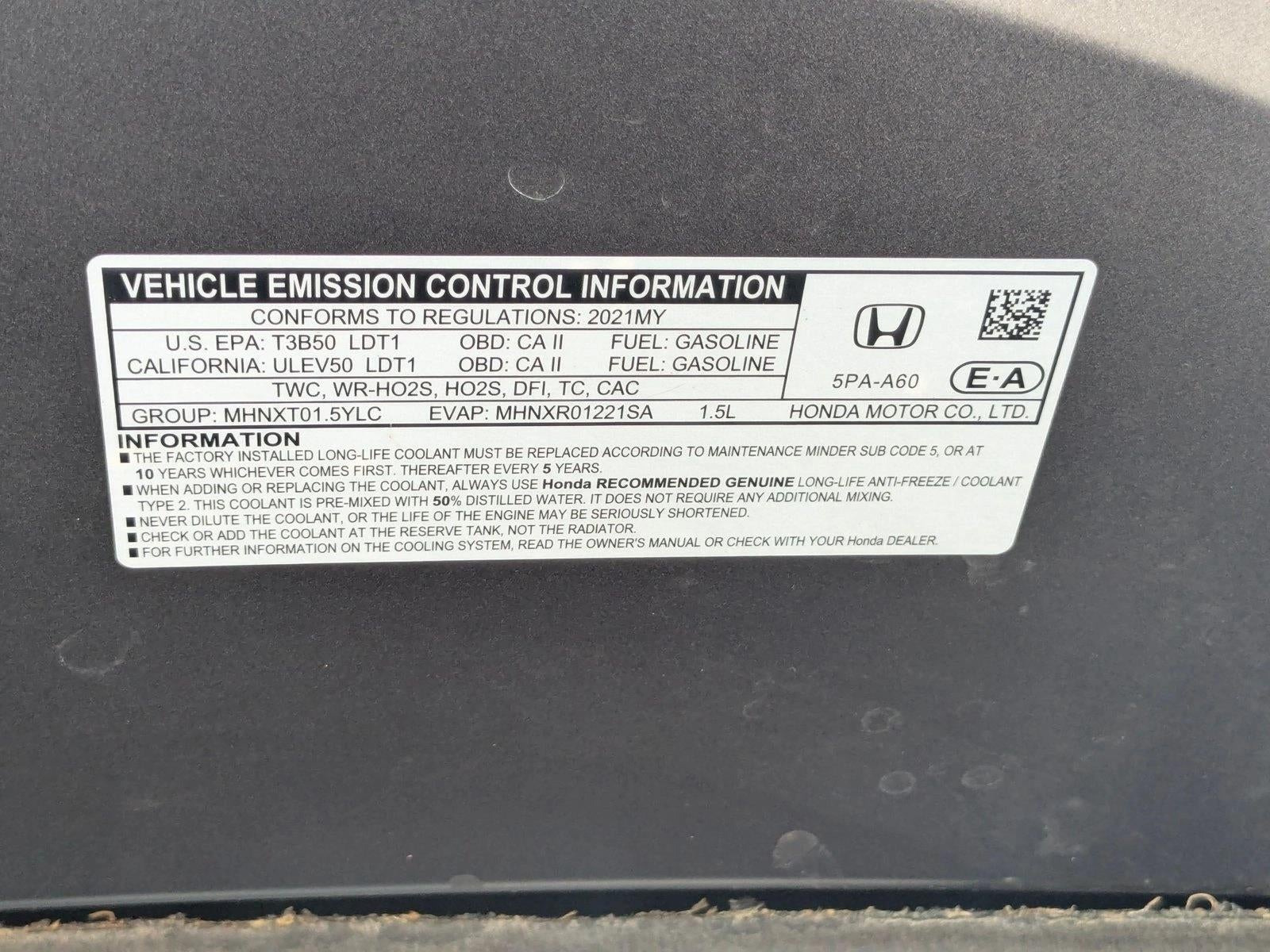 2021 Honda CR-V EX-L 2WD