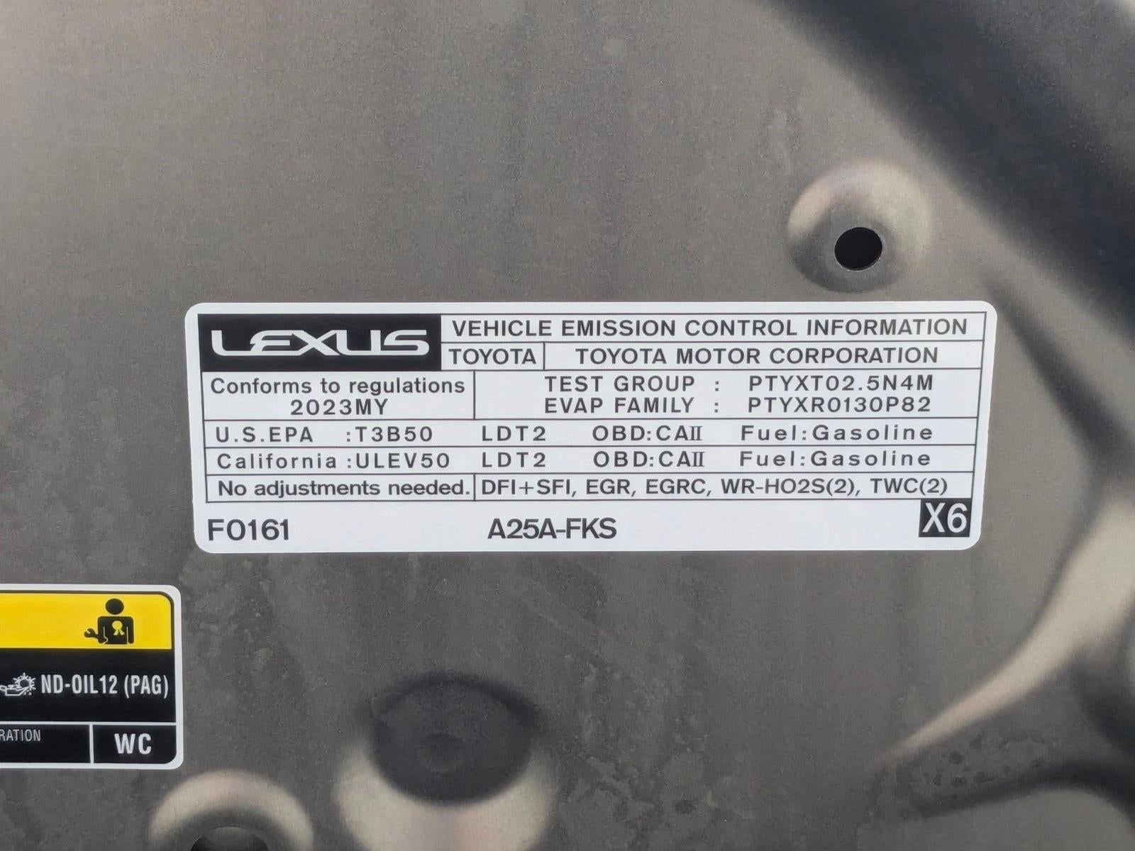 2023 Lexus NX 250 FWD