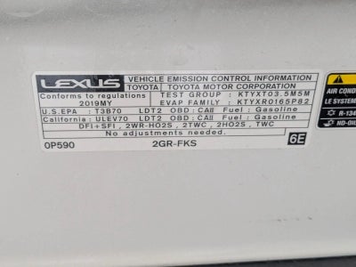 2019 Lexus RX 350 FWD