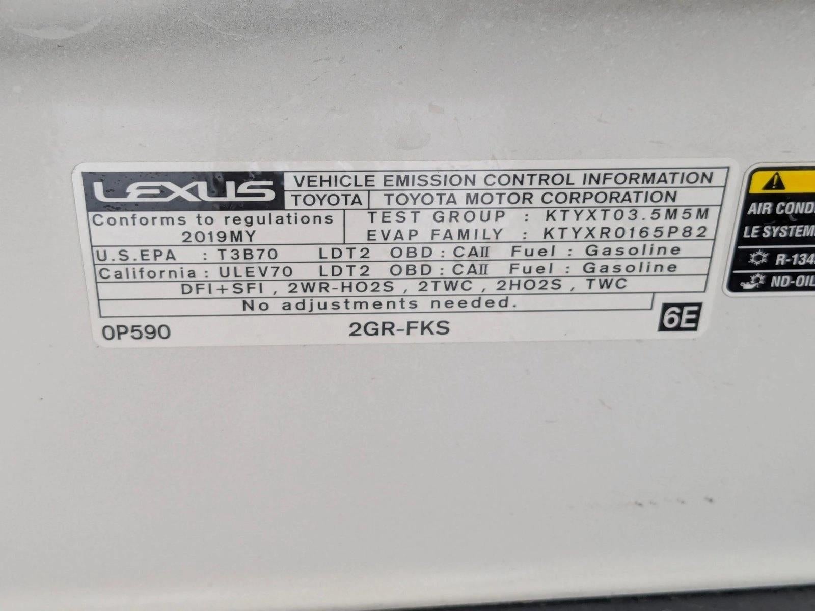 2019 Lexus RX 350 FWD