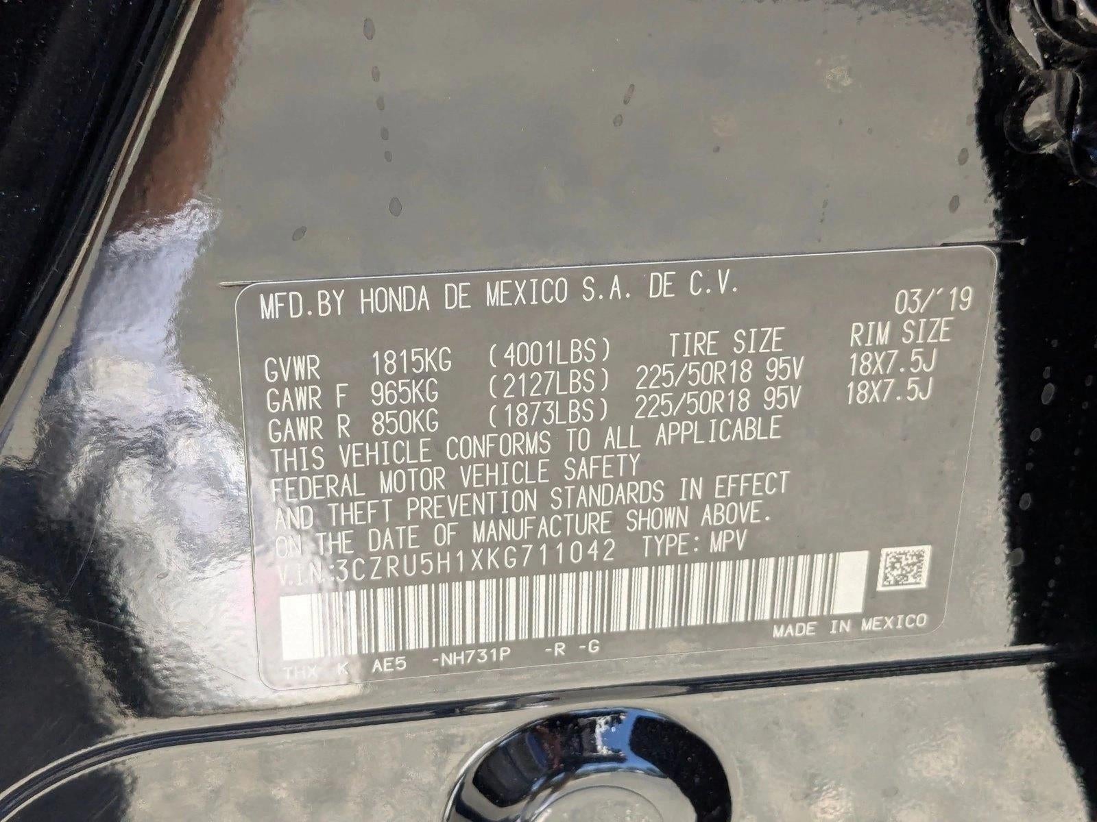 2019 Honda HR-V Sport 2WD CVT