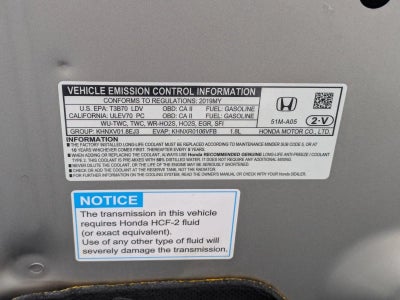 2019 Honda HR-V EX 2WD CVT