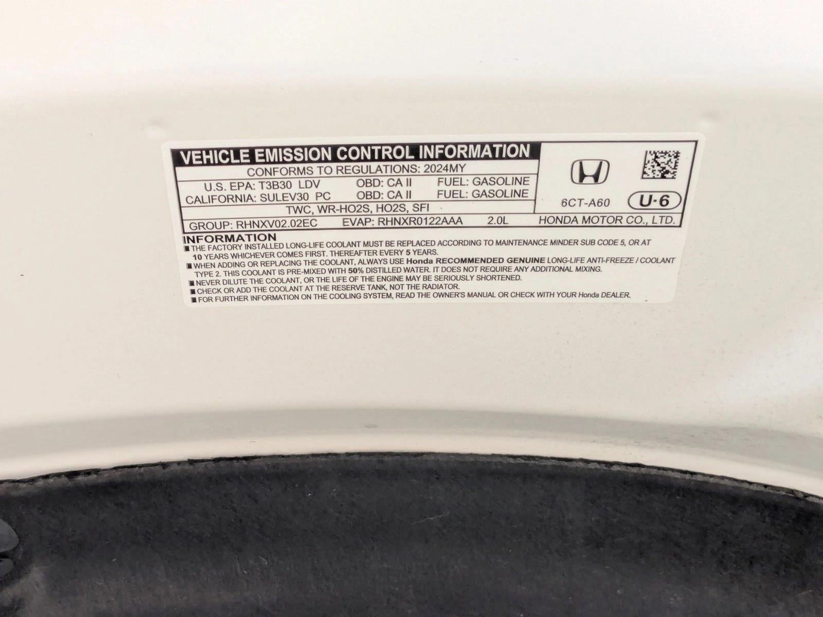 2024 Honda HR-V LX 2WD CVT
