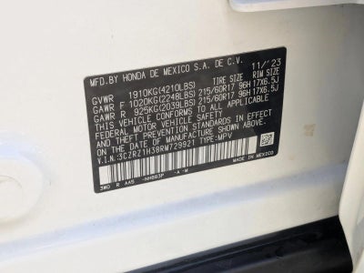 2024 Honda HR-V LX 2WD CVT