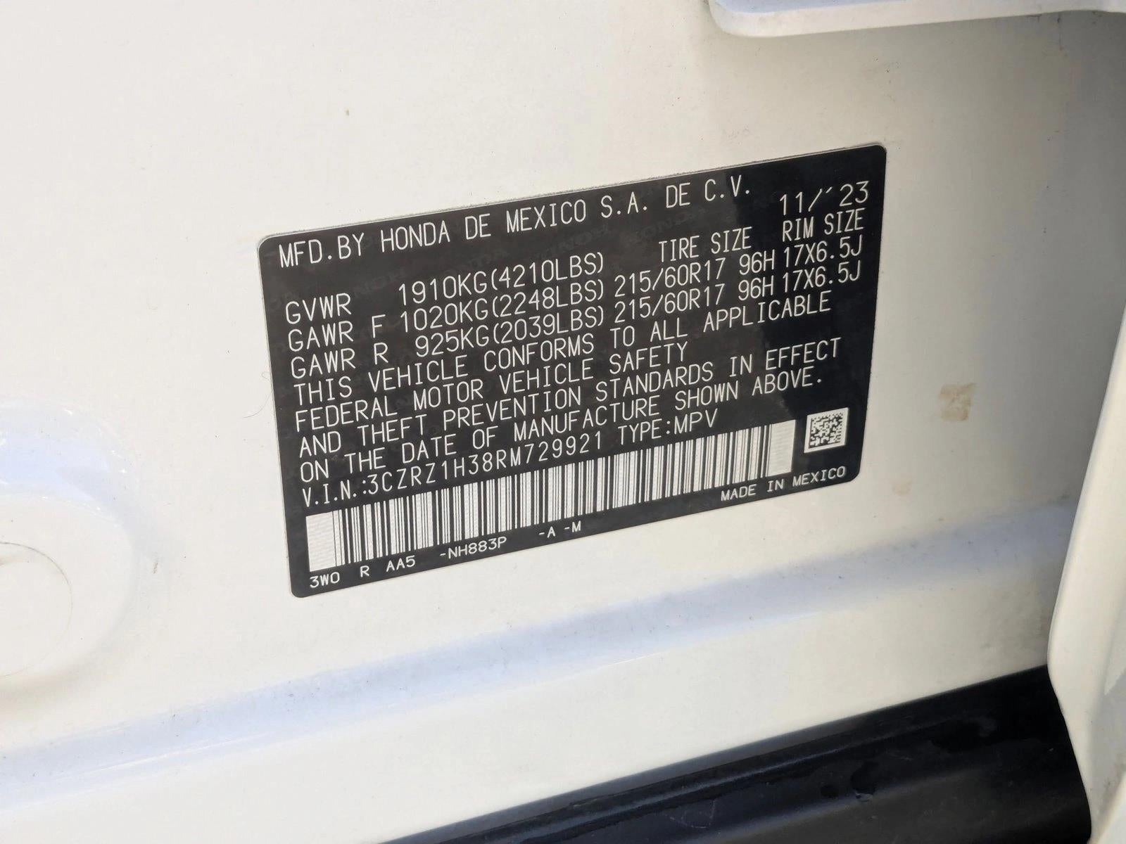 2024 Honda HR-V LX 2WD CVT