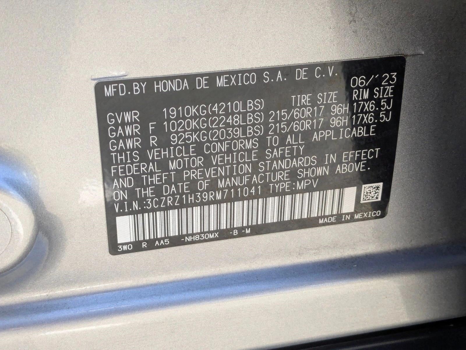 2024 Honda HR-V LX 2WD CVT
