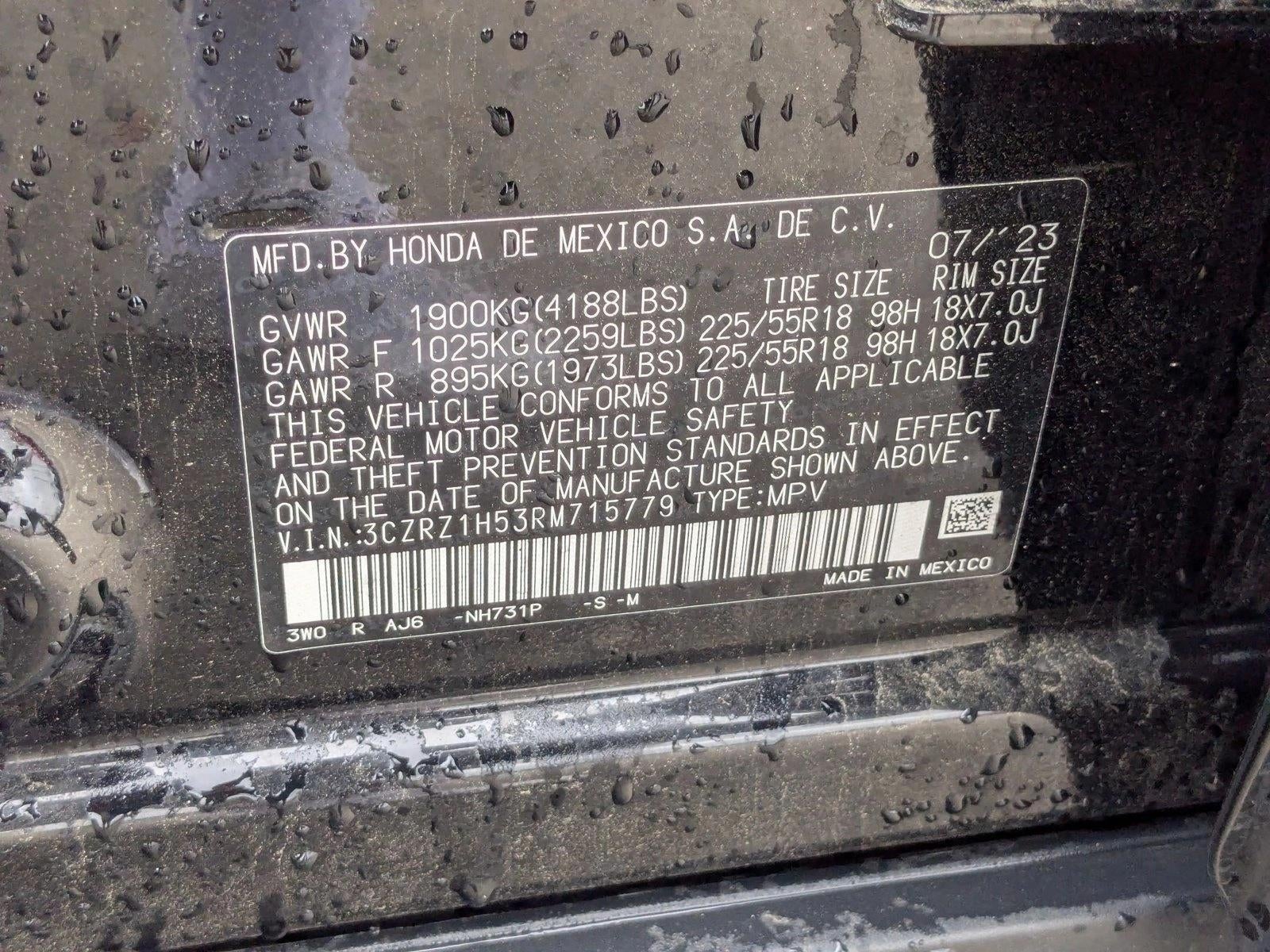 2024 Honda HR-V Sport 2WD CVT