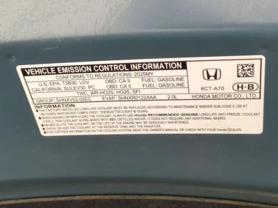 2025 Honda HR-V EX-L 2WD CVT