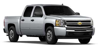 2010 Chevrolet Silverado 1500 Crew Cab Short Box 2-Wheel Drive LS