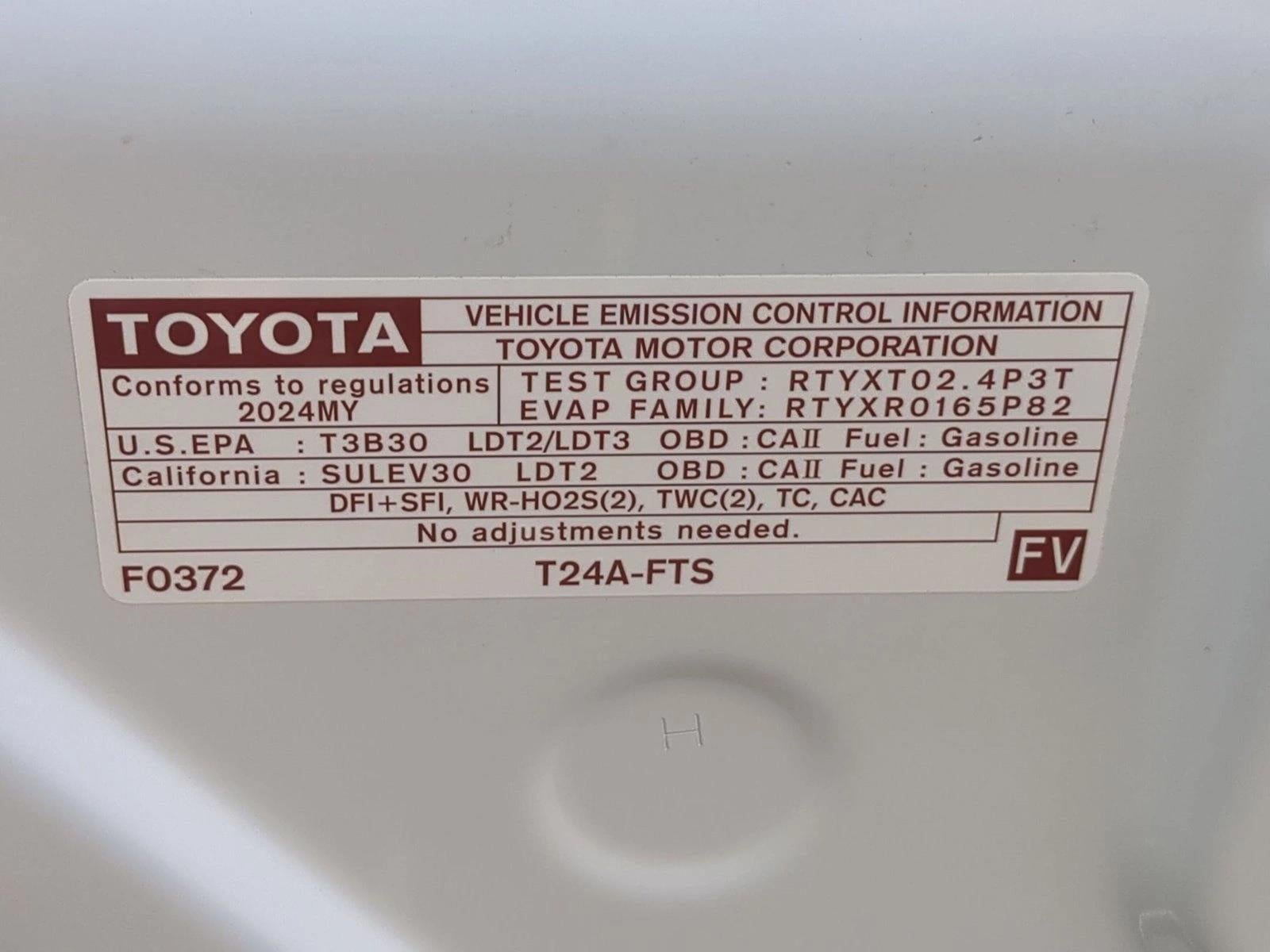 2024 Toyota Tacoma 2WD 2WD SR XtraCab 6' Bed AT (Natl)