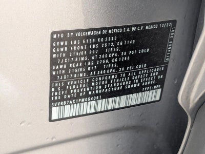 2023 Volkswagen Tiguan 2.0T S FWD