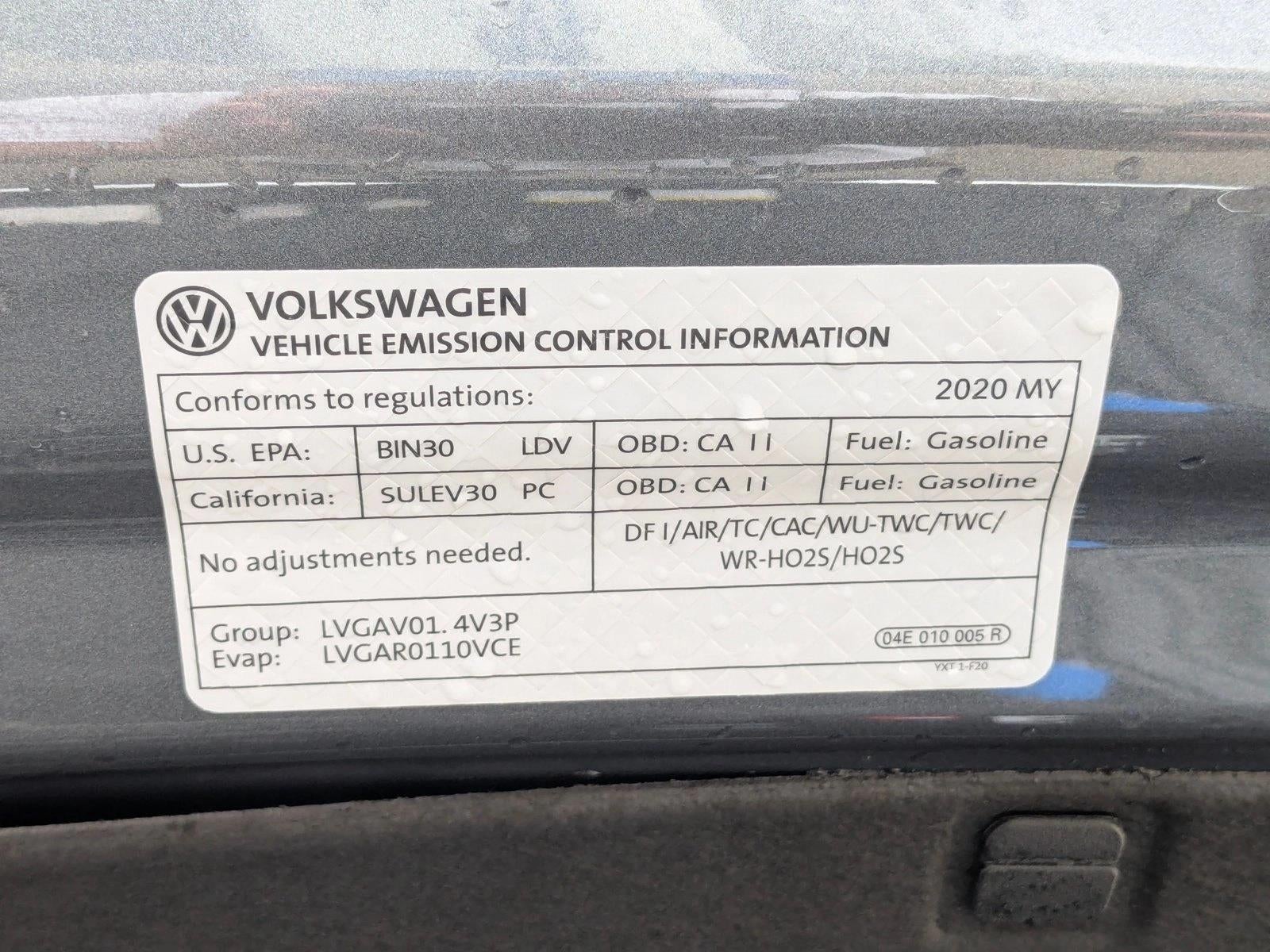 2020 Volkswagen Jetta S Auto w/ULEV