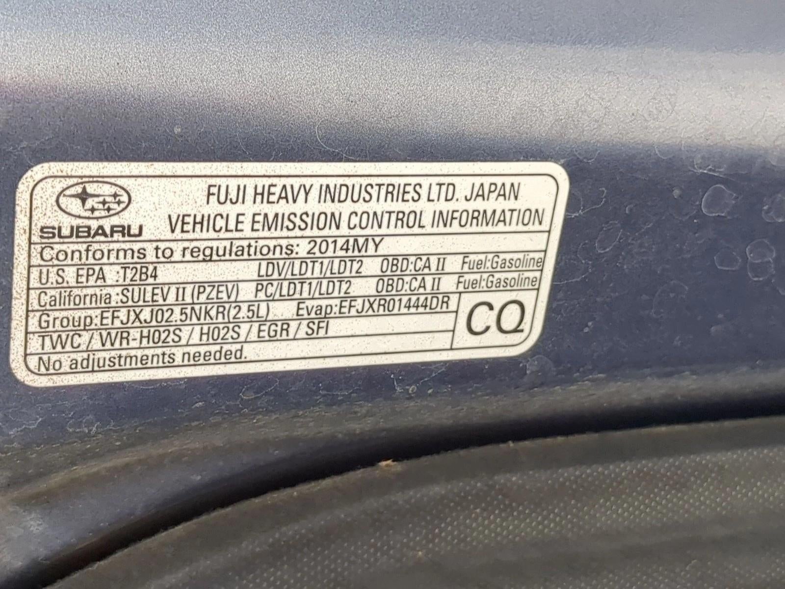 2014 Subaru Legacy 2.5i Automatic Premium