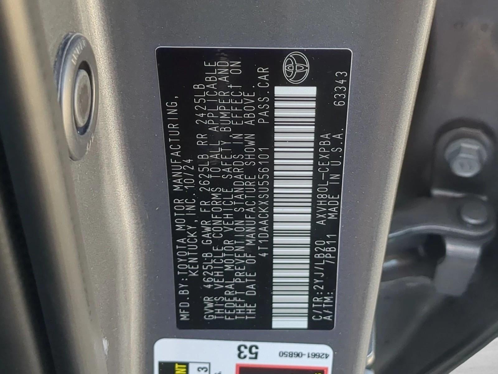2025 Toyota Camry XSE (Natl)