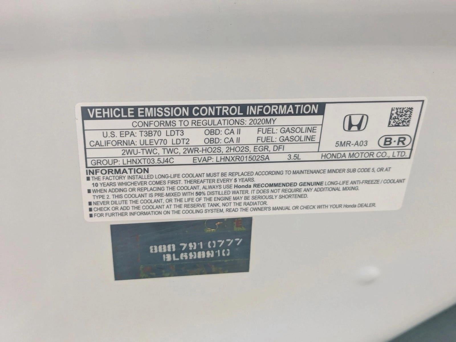2020 Honda Odyssey EX Auto