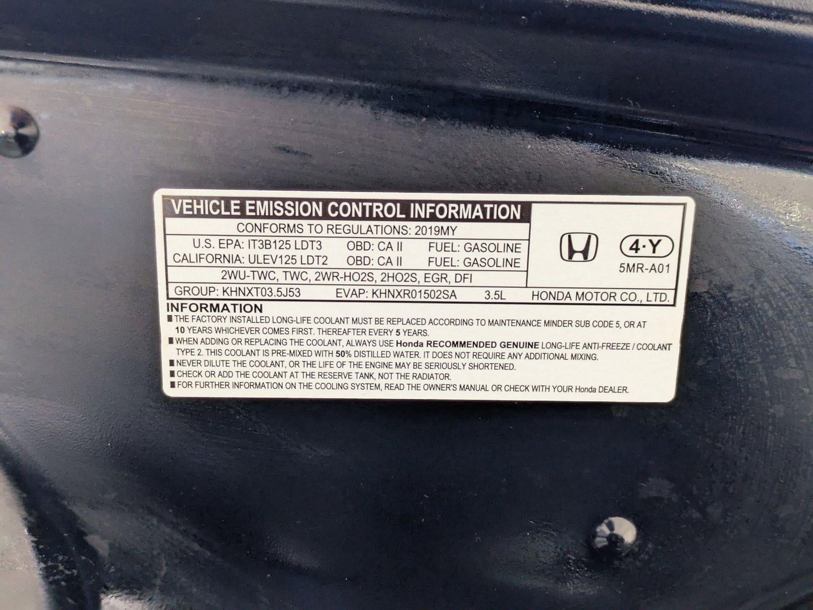 2019 Honda Odyssey EX Auto