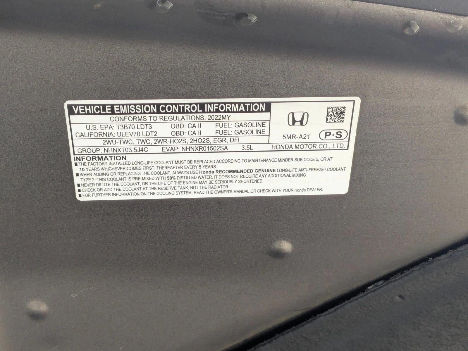 2022 Honda Odyssey EX Auto