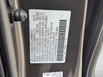 2022 Honda Odyssey EX Auto