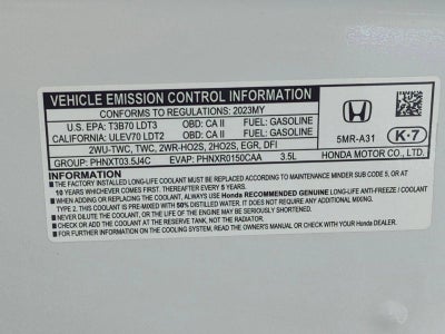2023 Honda Odyssey Touring Auto