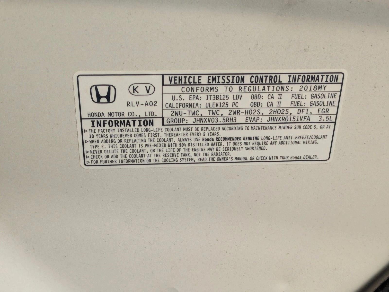 2018 Honda Pilot EX-L 2WD