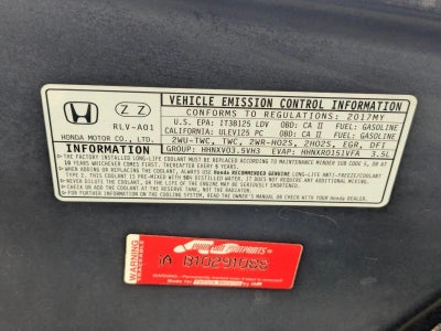 2017 Honda Pilot EX-L w/Navigation 2WD