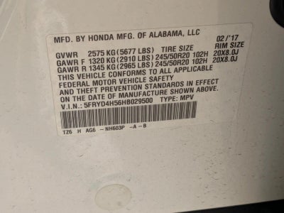 2017 Acura MDX SH-AWD w/Technology Pkg