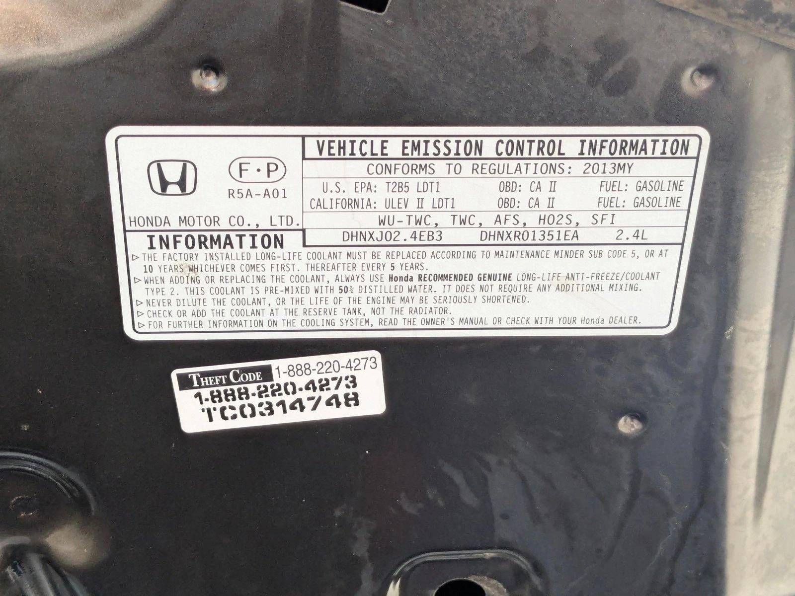 2013 Honda CR-V EX-L 2WD
