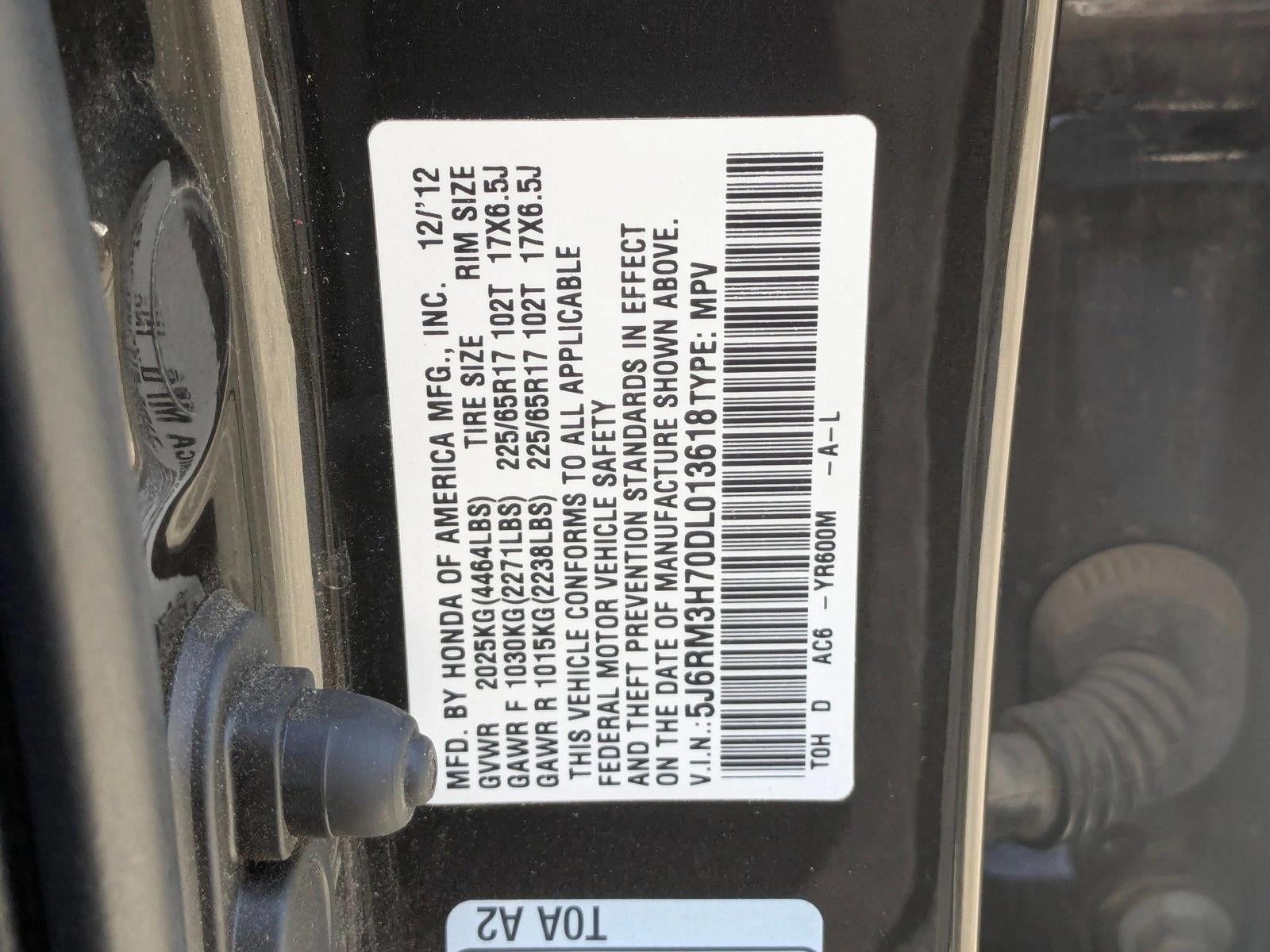2013 Honda CR-V EX-L 2WD