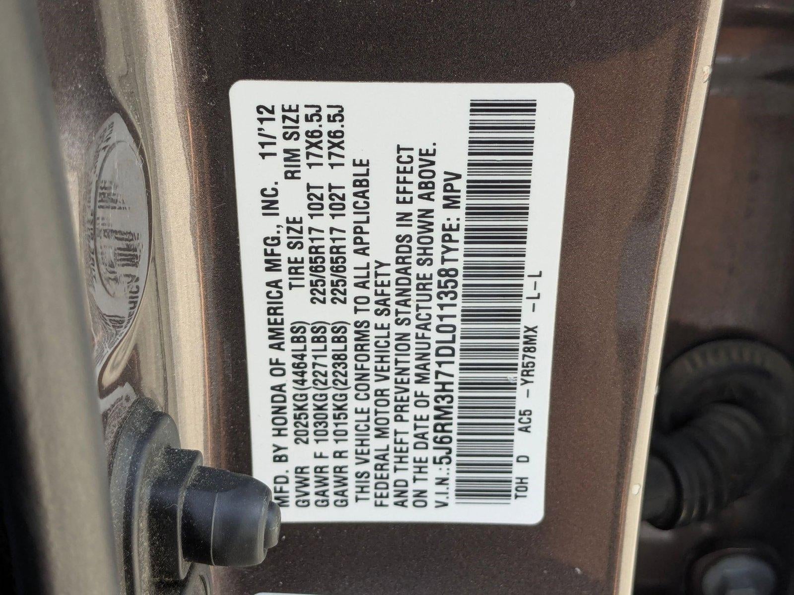 2013 Honda CR-V EX-L 2WD