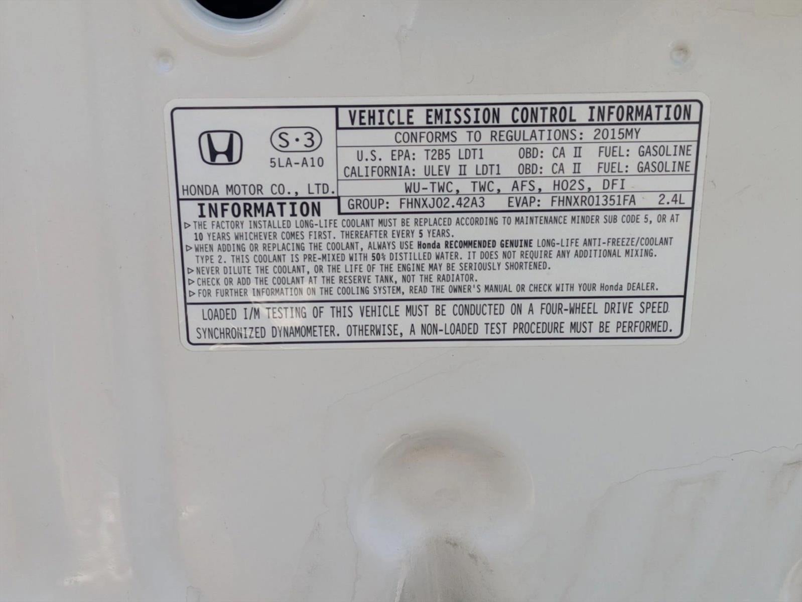 2015 Honda CR-V LX AWD