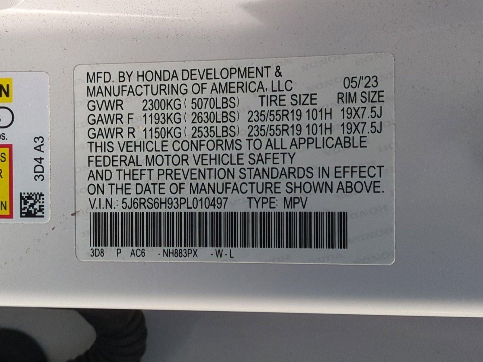 2023 Honda CR-V Hybrid Sport Touring AWD