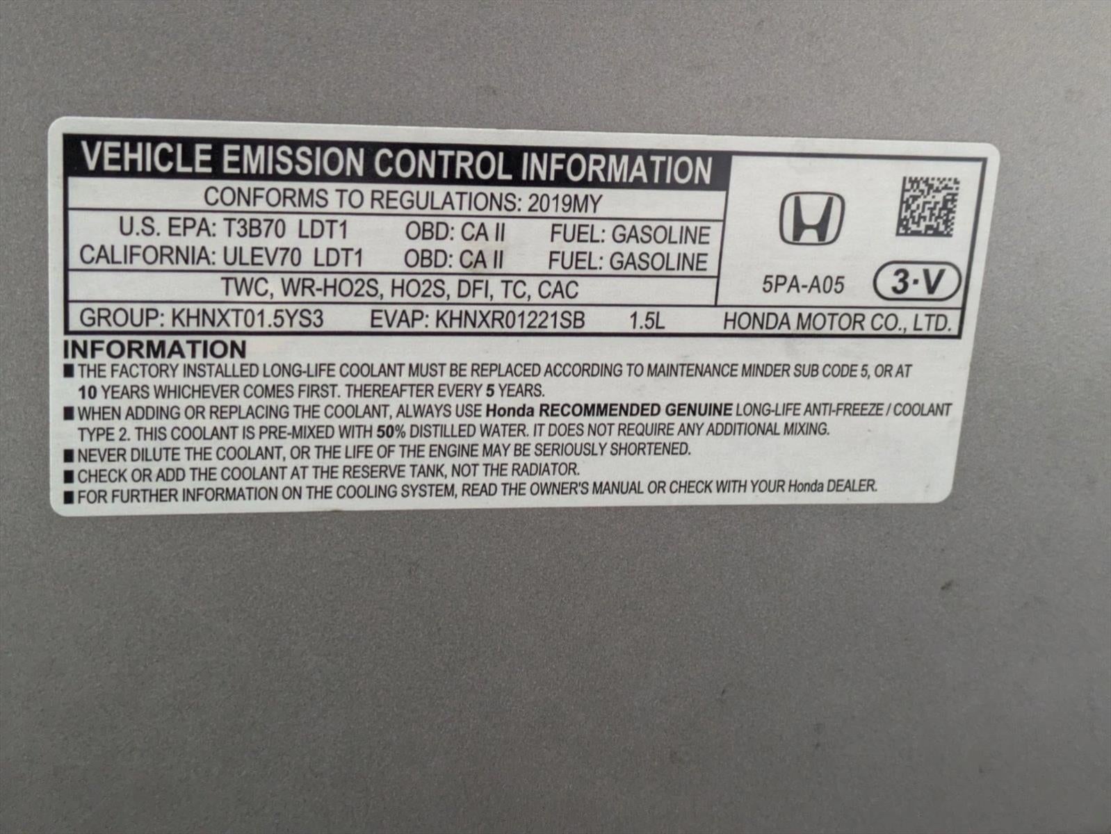 2019 Honda CR-V EX 2WD