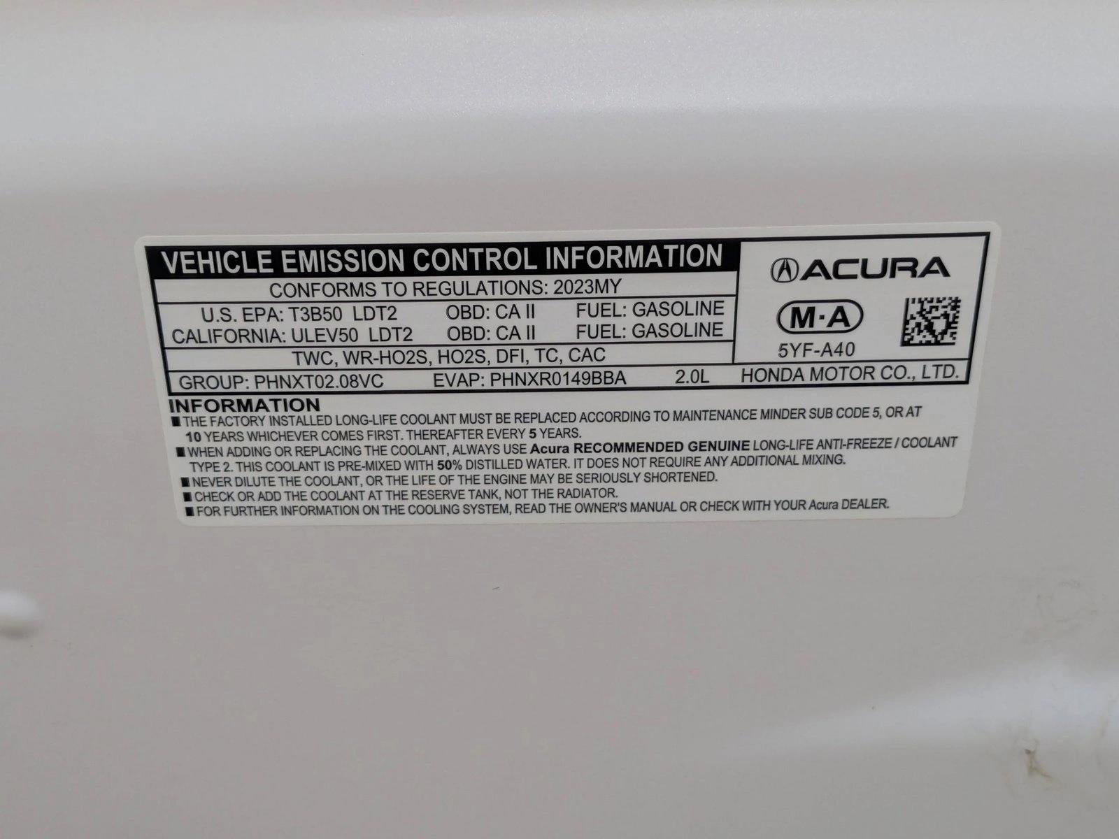 2023 Acura RDX FWD w/Technology Package
