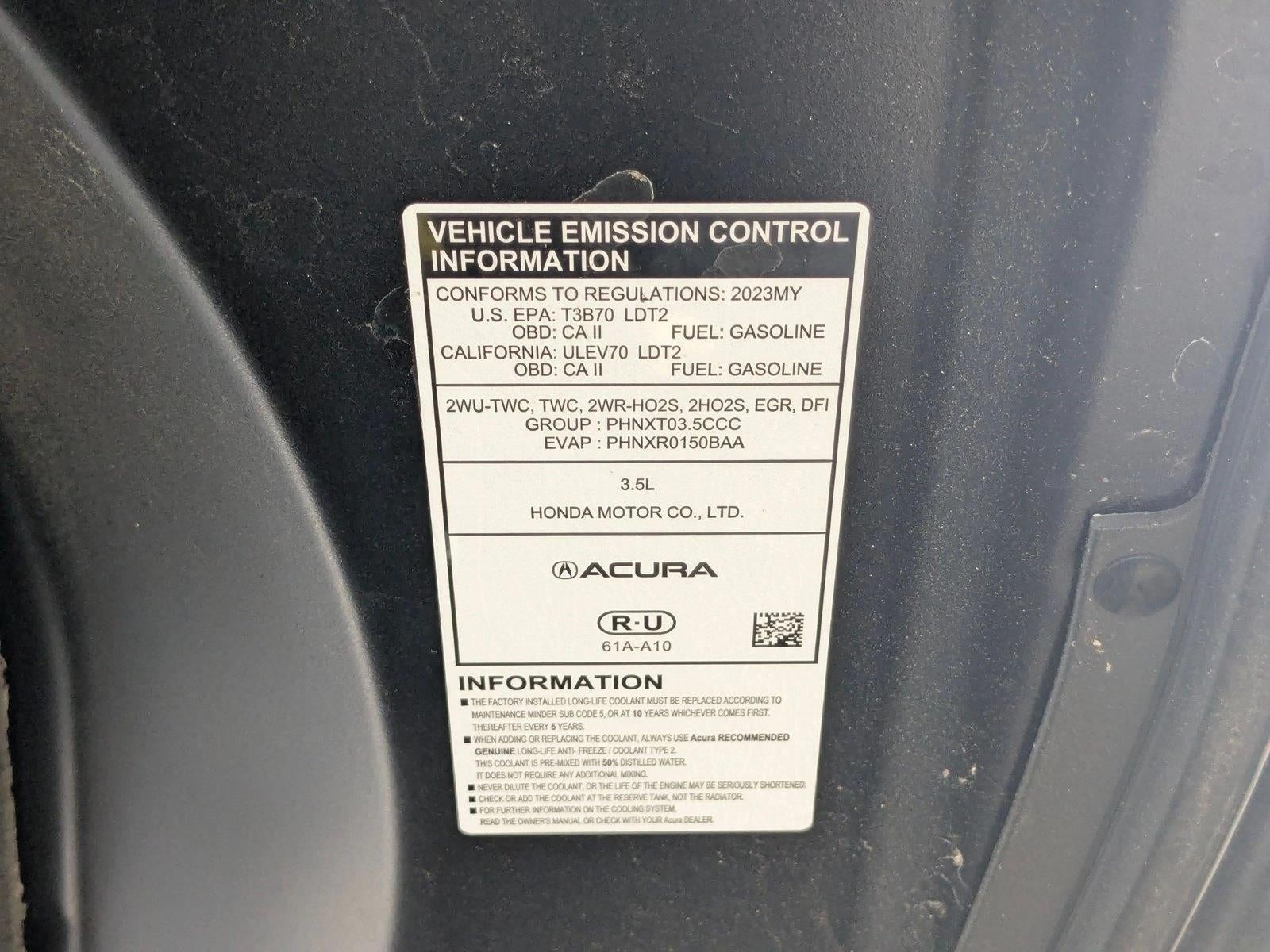 2023 Acura MDX SH-AWD w/Advance Package