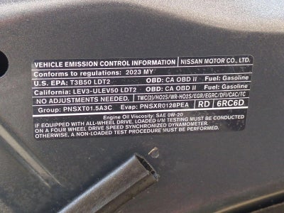 2023 Nissan Rogue FWD SV