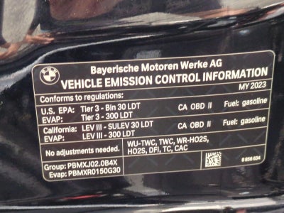 2023 BMW X3 sDrive30i Sports Activity Vehicle