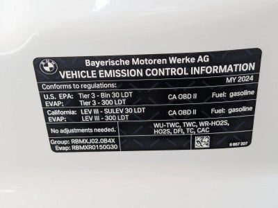 2024 BMW X3 sDrive30i Sports Activity Vehicle