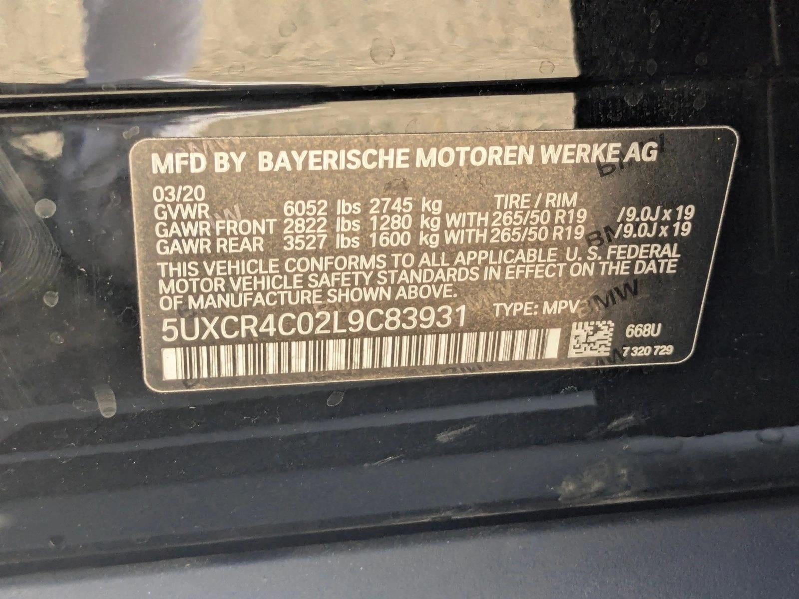 2020 BMW X5 sDrive40i Sports Activity Vehicle