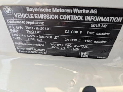 2019 BMW X3 sDrive30i Sports Activity Vehicle