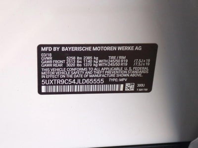 2018 BMW X3 xDrive30i Sports Activity Vehicle