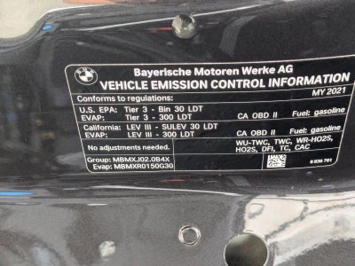2021 BMW X3 sDrive30i Sports Activity Vehicle