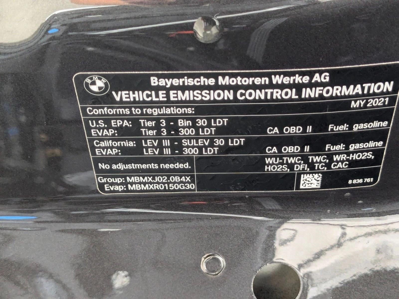 2021 BMW X3 sDrive30i Sports Activity Vehicle