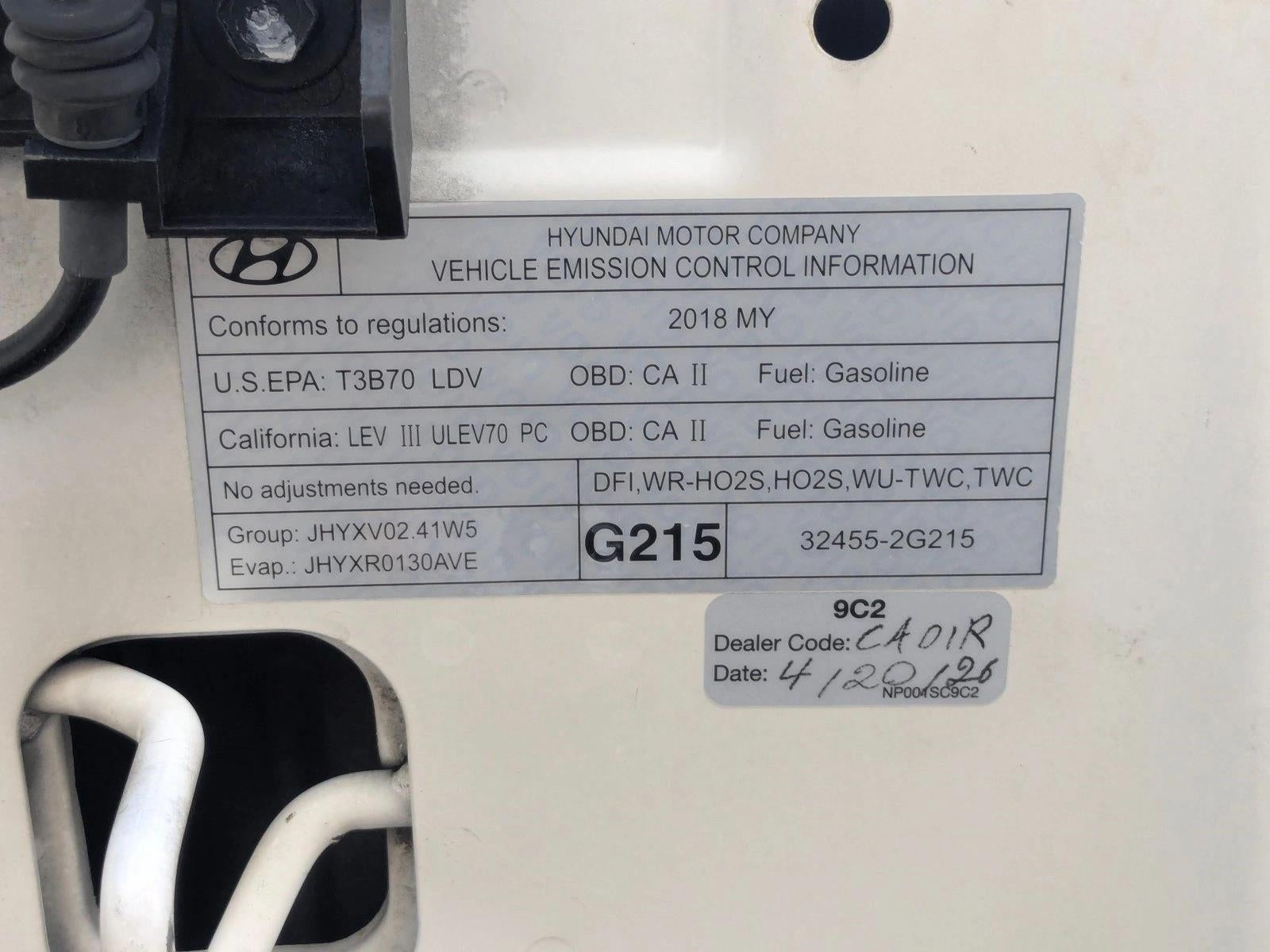 2018 Hyundai Santa Fe Sport 2.4L Auto