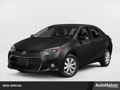 2015 Toyota Corolla 4dr Sdn CVT Auto S Plus (Natl)