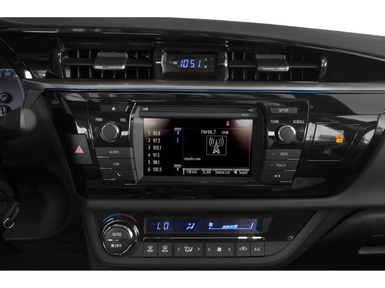 2015 Toyota Corolla 4dr Sdn CVT Auto S Plus (Natl)