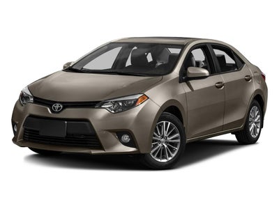 2016 Toyota Corolla 4dr Sdn CVT Auto LE Plus (Natl)