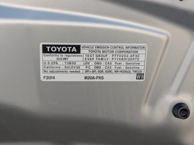2023 Toyota Corolla SE CVT (Natl)